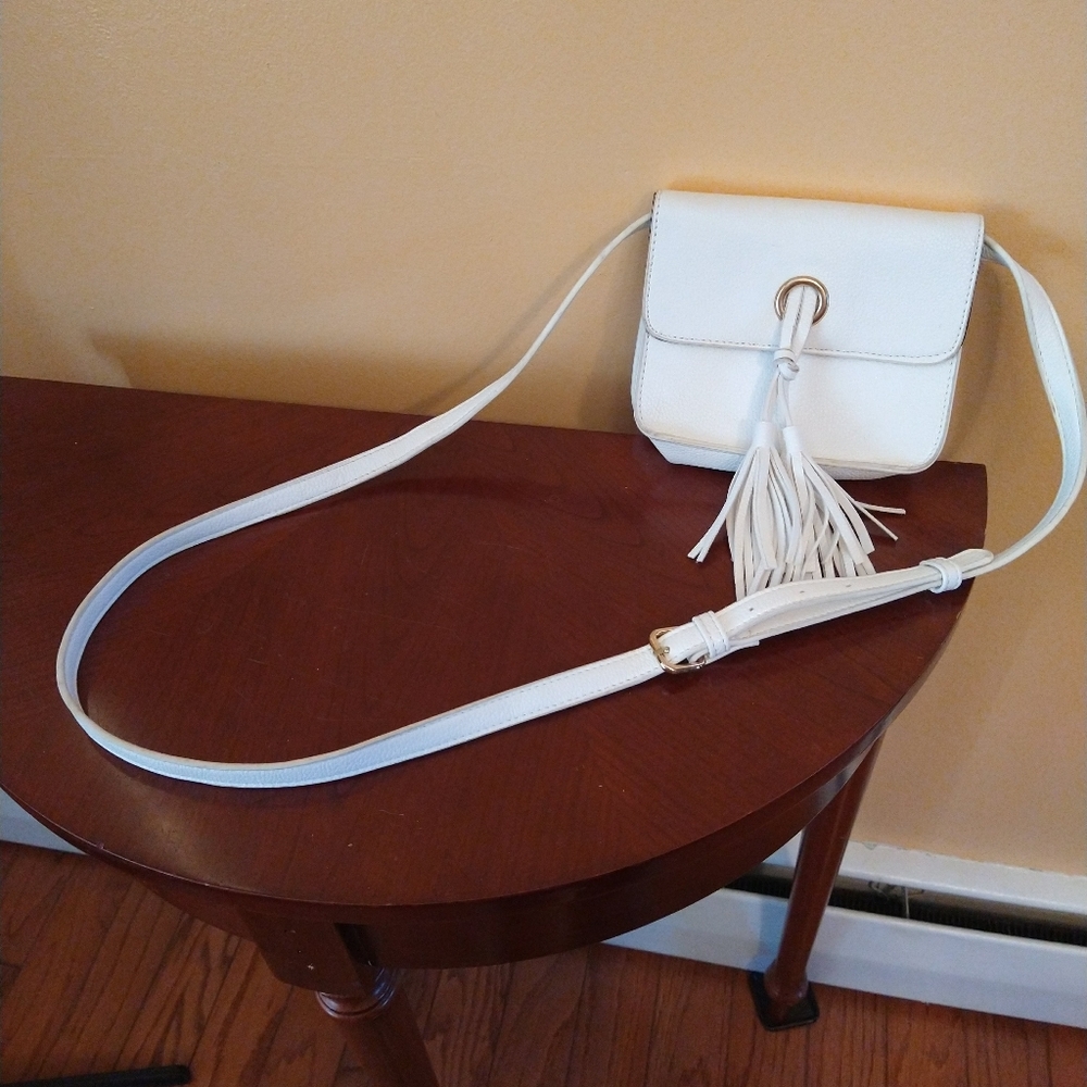 🎉HP🎉 Forever 21 small white crossbody bag/clutch